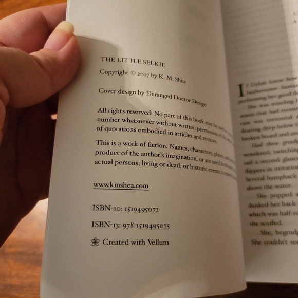 THE LITTLE SELKIE: A TIMELESS FAIRY TALE By K. M. Shea Paperback Book - Picture 3 of 3